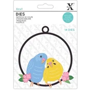 Docrafts xcut Šablone Papigice 14 Kosov