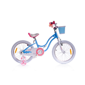 Royal Baby Star Girl Bicikl za devojcice, 18/18, Plavi