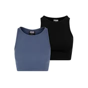 Urban Classics Top safir/črna