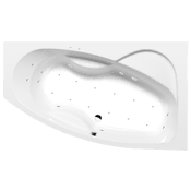 POLYSAN MAMBA R Hidromasažna Kad 160x95cm s Sistemom Active Hydro-Air, Kromirana