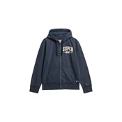 Superdry Jopa na zadrgo bež/mornarska