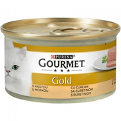 PURINA Gourmet Gold Vlažna hrana za macke curetina 85 g