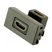 Simon Connect K45/2 HDMI prikljucak crni K129B/14