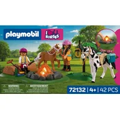 PLAYMOBIL 72132 - Jahalni izlet s tabornim ognjem - 1 k.