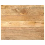 Vidaxl Mizna plošča 90x80x3,8 cm pravokotna trden mangov les