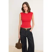 Trendyol Milla Ženska majica TWOSS26AL00083, Crvena