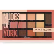 Maybelline Nudes Of New York paleta senčil za oči