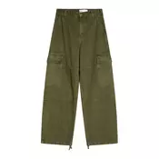 Bershka Kargo kavbojke  kaki
