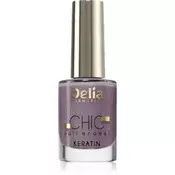 Delia Cosmetics Chic lak za nohte s keratinom odtenek Velvet 12 11 ml
