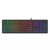 Gaming tipkovnica Redragon - Netherbane, RGB, crna