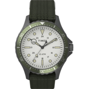 TIMEX Navi XL 41mm Fabric Slip-Thru Strap Watch TW2T75500