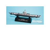 Model podmornica DKM U-BOAT Type VIIC 1:700