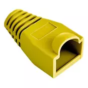 Kink Protection Sleeves, for RJ45 Modular plugs color yellow, 100 pieces