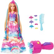 Mattel Barbie princeza s obojenom kosom igrački set