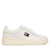 Superge Tommy Jeans Tjw Basket EN0EN02980 Bela