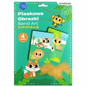 shumee Starpak ustvarjalni set Peščene slike Živali