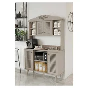 Hanah Home ormar za kafe kutak Avior 120, 120 cm, pešcar