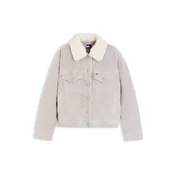 Tommy Jeans Prehodna jakna siva