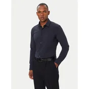 BOSS Srajca P-Hank 50555747 Mornarsko modra Slim Fit