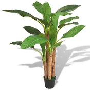 vidaXL Umjetno Drvo Banane s Loncanicom 175 cm Zeleno