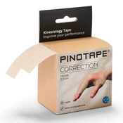 PINOTAPE® Korekcijske roke, korekcijski trak, svetlo bež, 2,5 cm x 5 m, 2 kosa