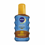 Nivea Nivea Sun Protect And Bronze Tan Activating Protecting Oil Spf20 200ml