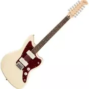 Fender Squier Paranormal Jazzmaster XII Olympic White Električna kitara (Rabljeno)