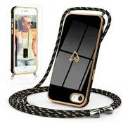 Silikonski ovitek “Heart” z vrvico za iPhone 7/8/SE 2020/SE 2022