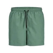 JJ REBEL Muški kupaci kostim JREBHAWAII SWIM SHORT SOLID, Zelena