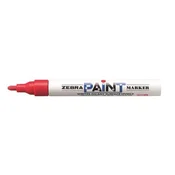 Marker za barvo, 3 mm, ZEBRA Marker za barvo, rdeč