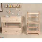 Hanah Home Stolica za decu BLTYZ-AKTV036, 50x90x50 cm, Hrast