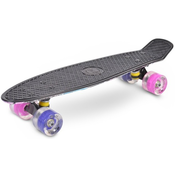 Skateboard Byox - Graffiti Pink, s crnom osnovom, 56 sm