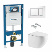 SIKOGESTOR67S30W SAT WC školjka s kompletom Geberit Duofix 111.300.00.5 Sigma30