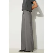 Volnene hlače Kenzo Cool Wool Wide Pants