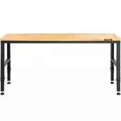 VEVOR Delovna miza O5318 135x46x97 cm rjava
