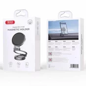 Univerzalni auto držač za mobilni telefon XO-C160, Magnetni, Crni