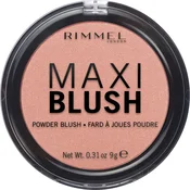 Rimmel London Maxi Blush senčilo 9 g odtenek 001 Third Base za ženske