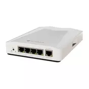 Mikrotik CRS304-4XG-IN Switch 5xLAN port, LAN 10/100/1000/10000 Mbps, 1xGigabit LAN, 4x10GB/s LAN, PoE port