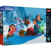 Trefl - Puzzle XMAS Stitch - 1 000 kosov