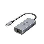 Unitek UNITEK USB-C NA RJ45 5GBPS M/Ž ADAPTER