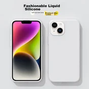 Escase Maska za mobilni telefoniPhone 14 Plus, Bela