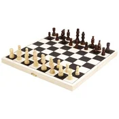 Lesena šahovska igralna plošča - 34 cm