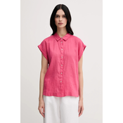 Lanena srajca United Colors of Benetton