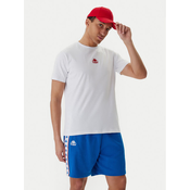 Kappa Majica 382J2QW Bela Regular Fit
