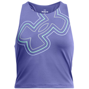 Under Armour Majica Motion Branded Crop Tank-PPL XS