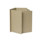Stojalo za rože ferm LIVING Fragma 29 cm bež barva