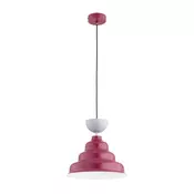 Luster na sajli BALWANEK 1xE27/15W/230V crvena