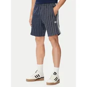 adidas Športne kratke hlače Pinstripes Shorts KR9706 Mornarsko modra Regular Fit
