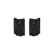 Karl Lagerfeld Rokavice s kratkimi prsti  K/Autograph Fingerlose Handschuhe mit Nieten  črna