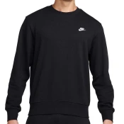 Nike M NK CLUB FT CREW, muška majica, crna FN3888
